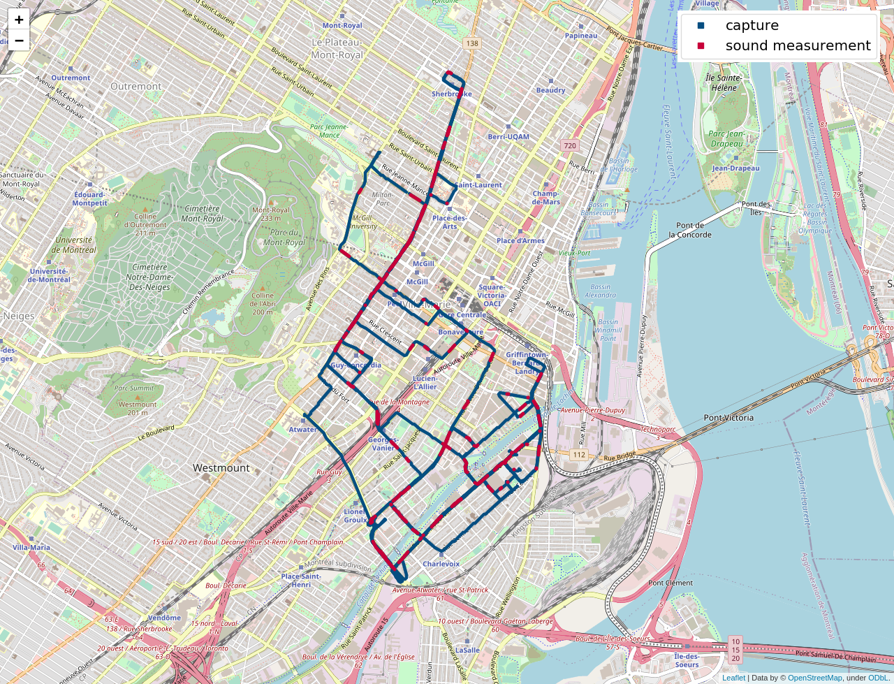 Montreal Capture Route